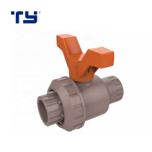 upvc plant single union ball valve manufacturer